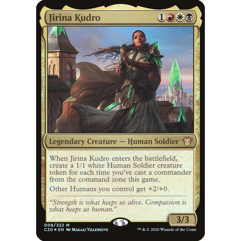 Jirina Kudro (Oversized) [Commander 2020 Oversized]