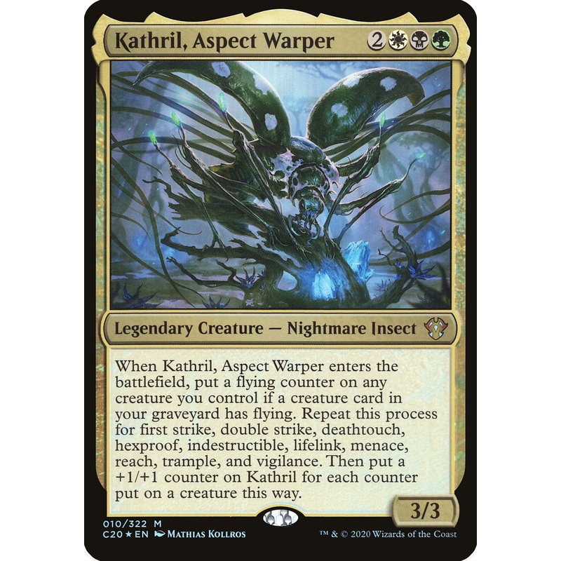 Kathril, Aspect Warper (Oversized) [Commander 2020 Oversized]