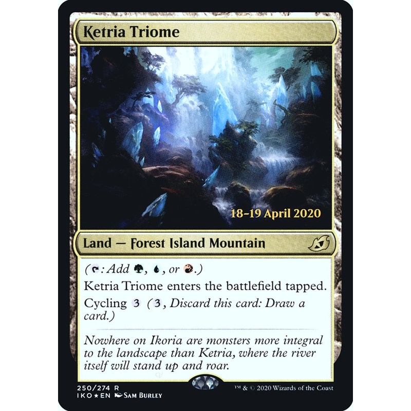 Ketria Triome [Ikoria: Lair of Behemoths Prerelease Promos]