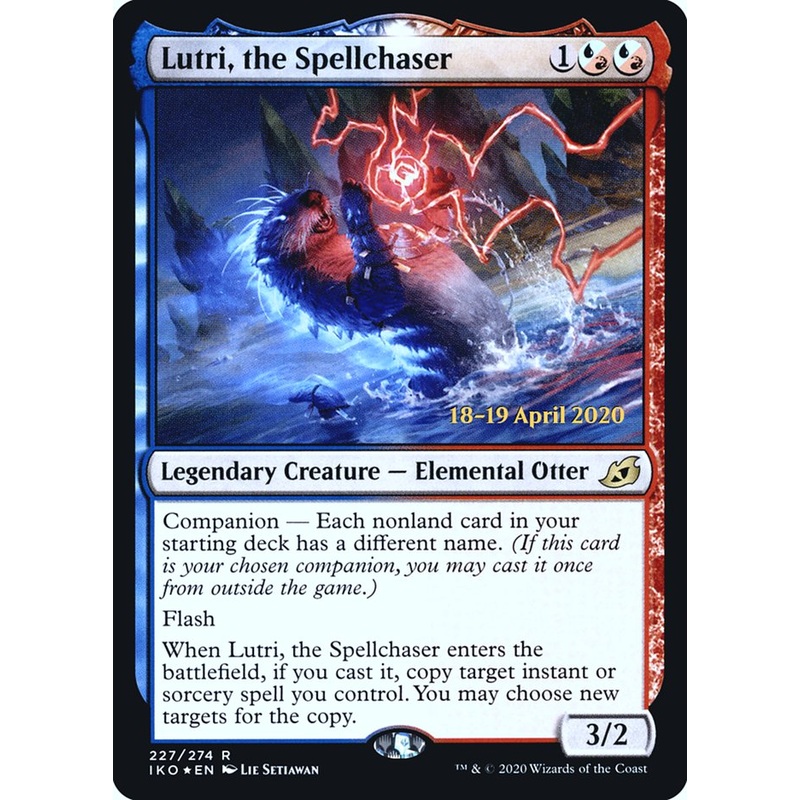 Lutri, the Spellchaser [Ikoria: Lair of Behemoths Prerelease Promos]