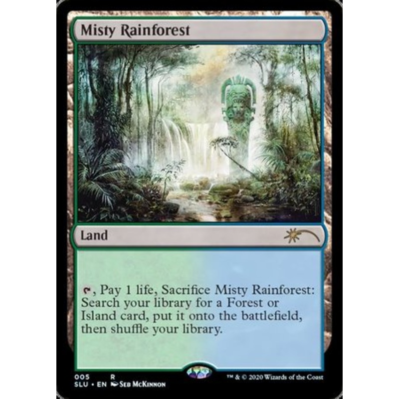 Misty Rainforest [Secret Lair: Ultimate Edition]