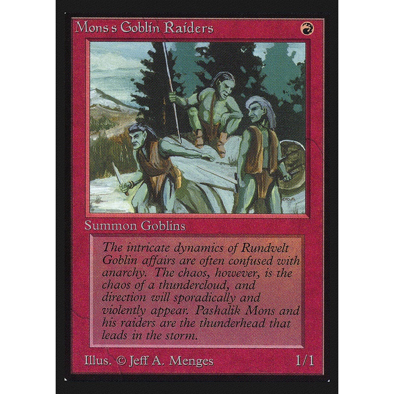 Mons's Goblin Raiders [Collectors' Edition]