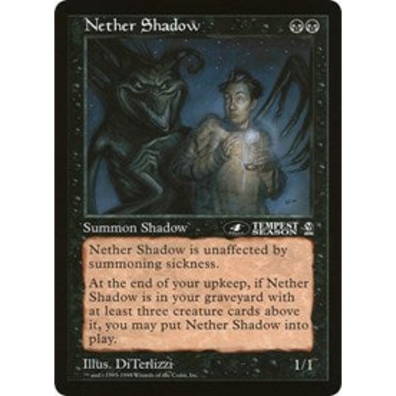 Nether Shadow (4th Place) (Oversized) [Oversize Cards]