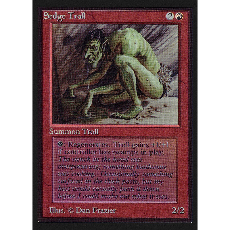 Sedge Troll [International Collectors' Edition]