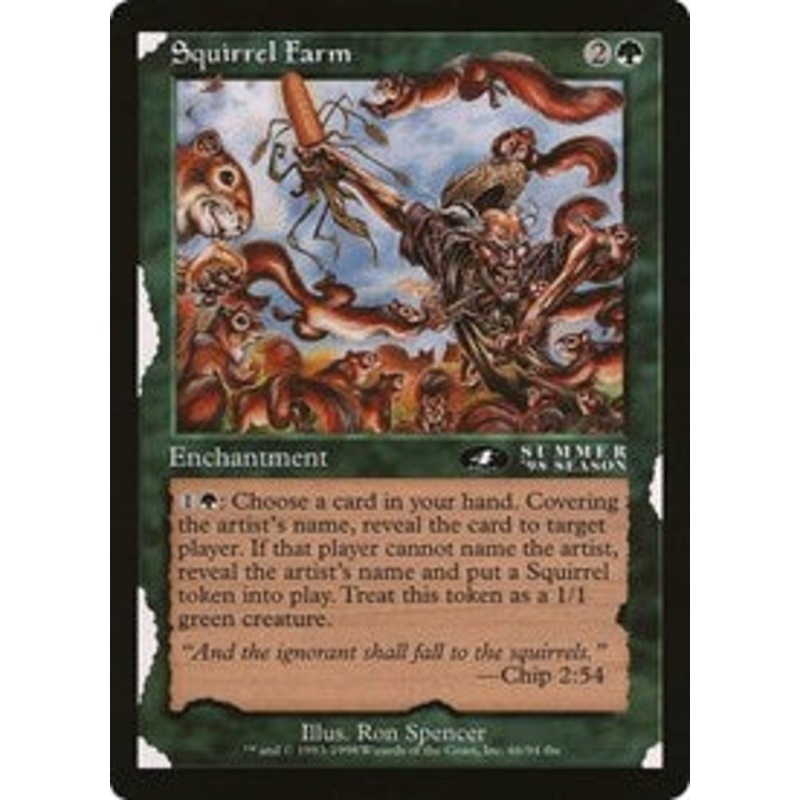 Squirrel Farm (4th Place) (Oversized) [Oversize Cards]