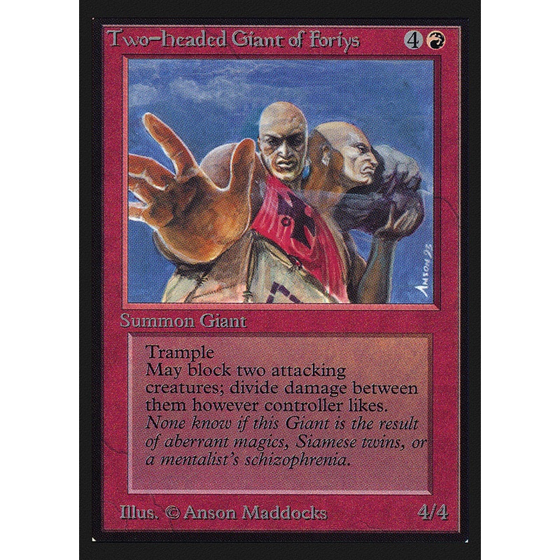 Two-Headed Giant of Foriys [International Collectors' Edition]