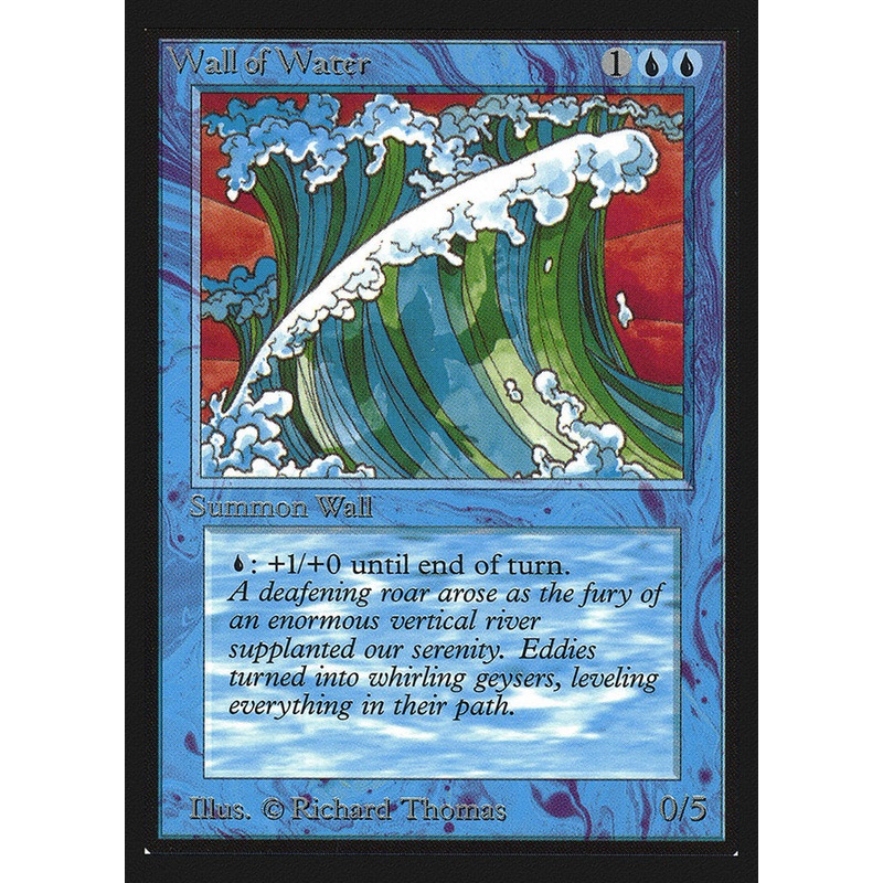 Wall of Water [Collectors' Edition]