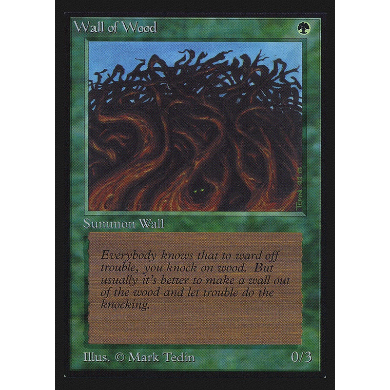 Wall of Wood [Collectors' Edition]