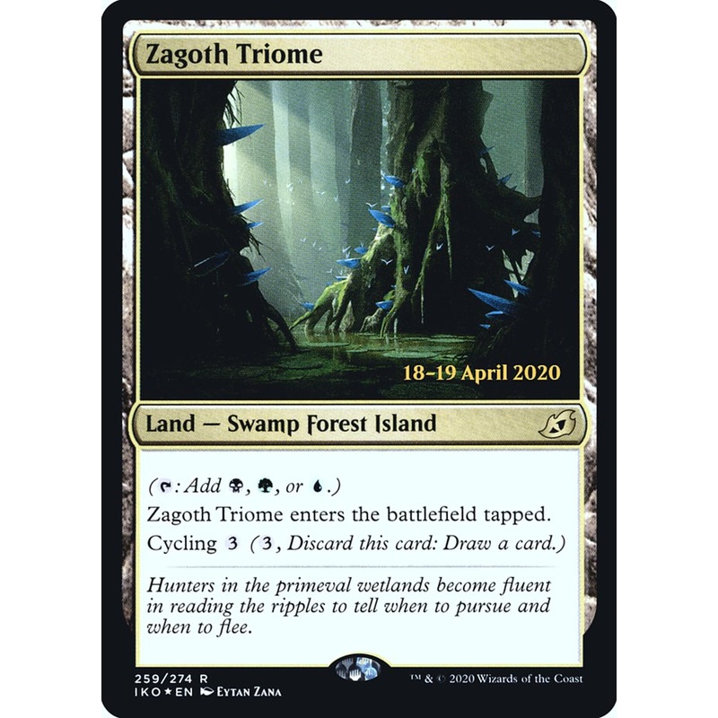 Zagoth Triome [Ikoria: Lair of Behemoths Prerelease Promos]