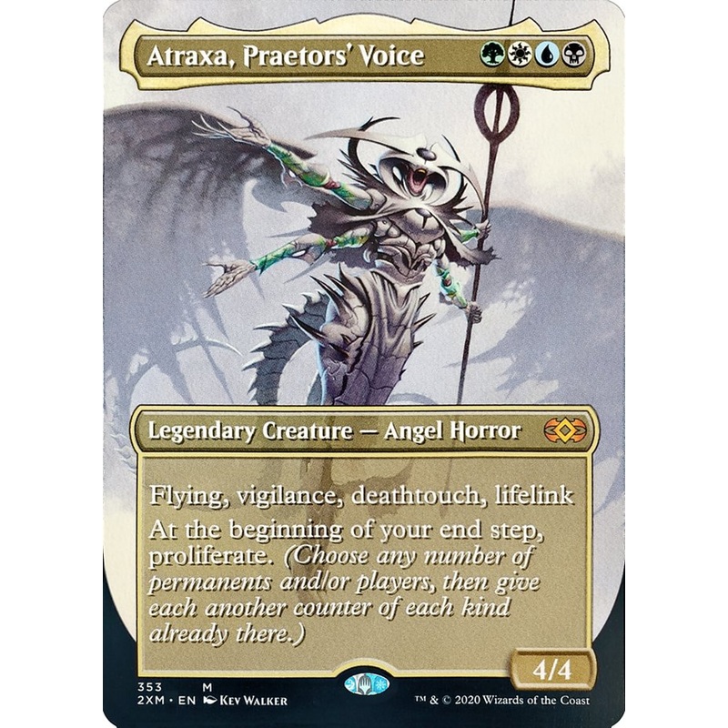 Atraxa, Praetors' Voice (Toppers) [Double Masters]