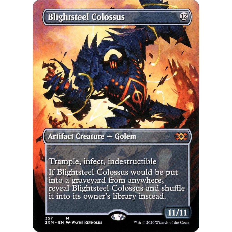 Blightsteel Colossus (Toppers) [Double Masters]