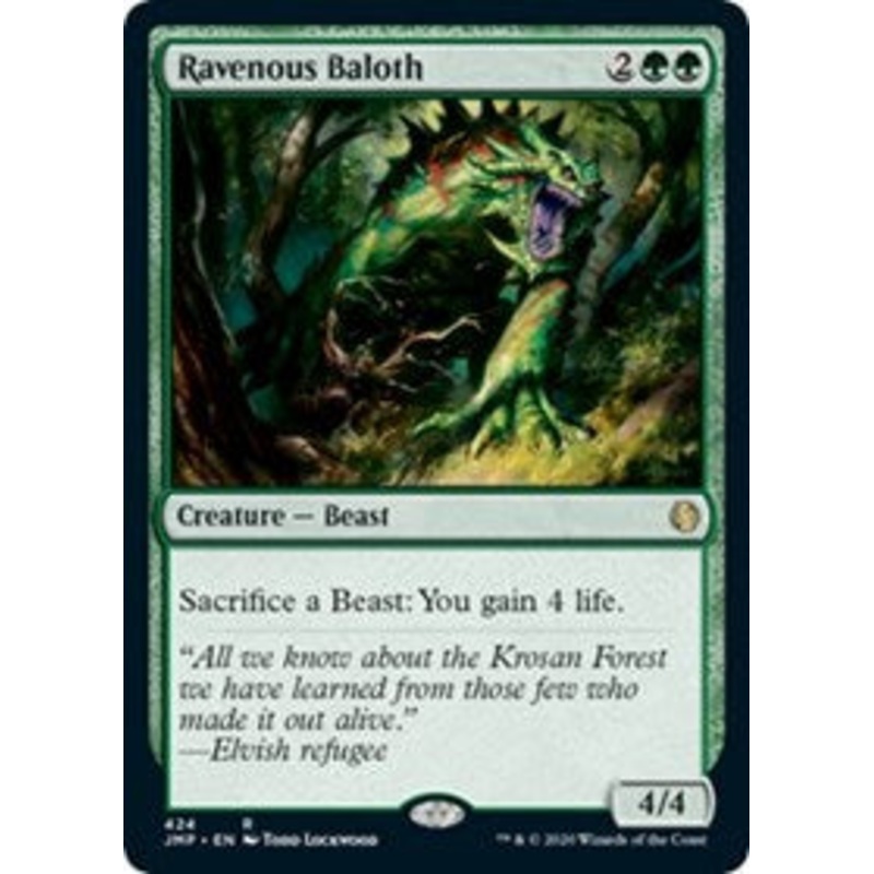 Ravenous Baloth [Jumpstart]