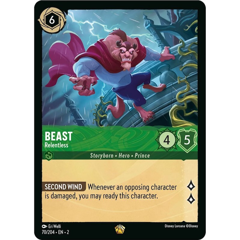 Beast - Relentless (70/204) [Rise of the Floodborn]