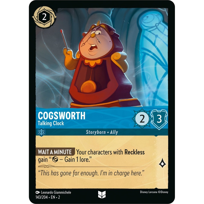 Cogsworth - Talking Clock (143/204) [Rise of the Floodborn]