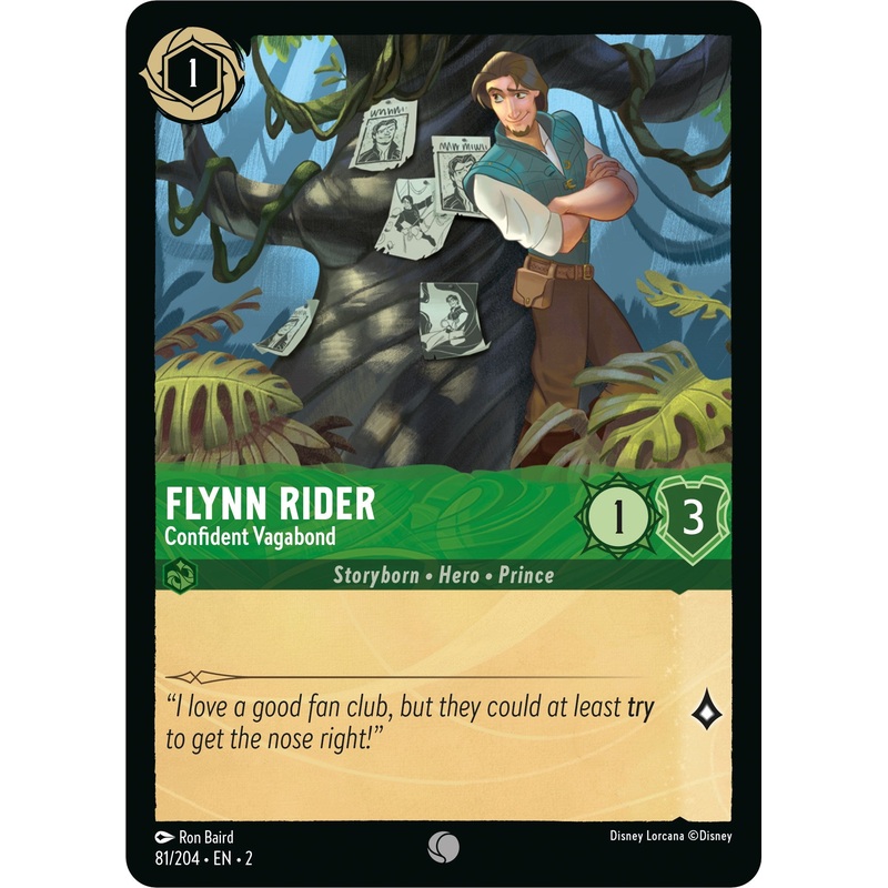 Flynn Rider - Confident Vagabond (81/204) [Rise of the Floodborn]