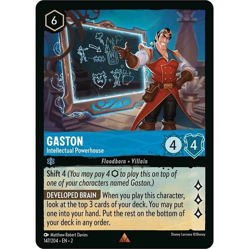 Gaston - Intellectual Powerhouse (147/204) [Rise of the Floodborn]