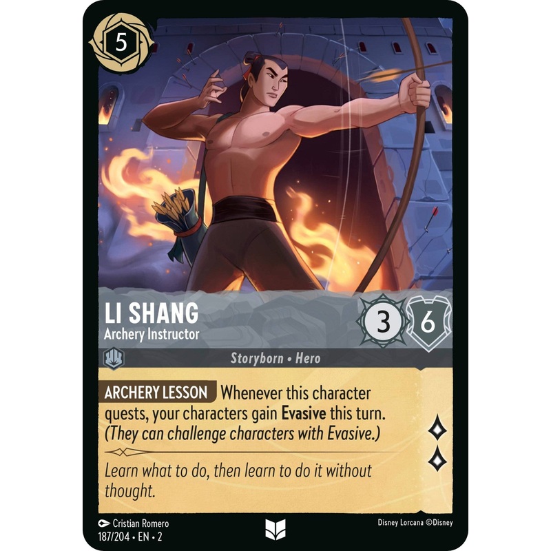 Li Shang - Archery Instructor (187/204) [Rise of the Floodborn]