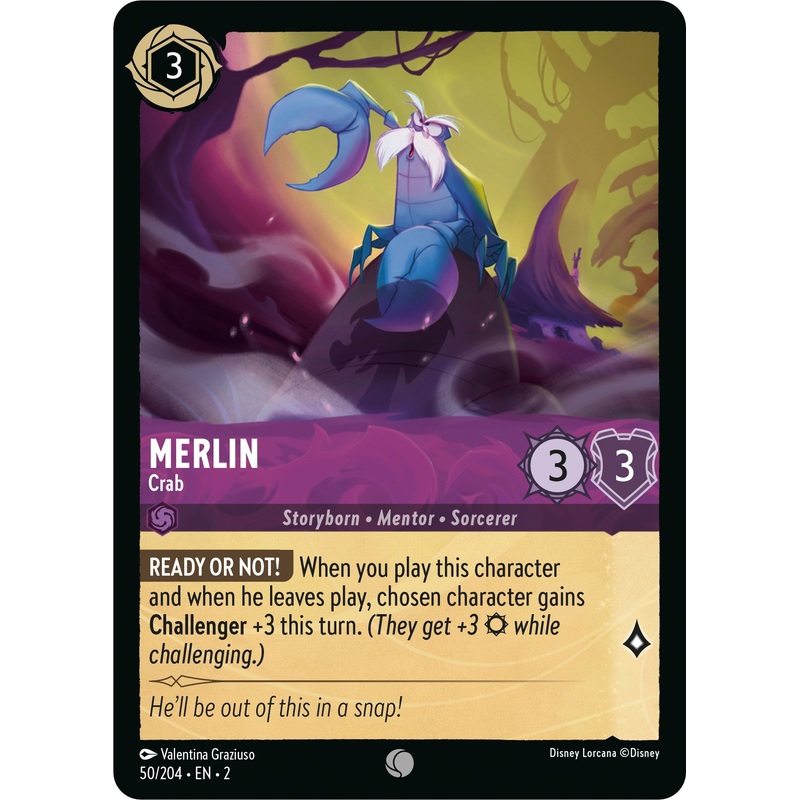 Merlin - Crab (50/204) [Rise of the Floodborn]