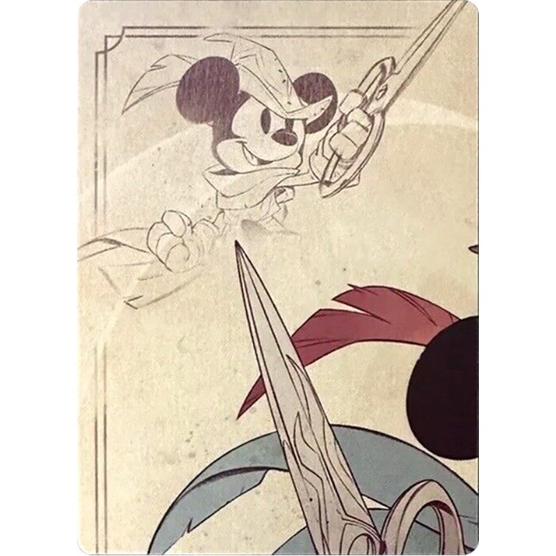 Mickey Mouse - Brave Little Tailor Puzzle Insert (Top Left) [The First Chapter]