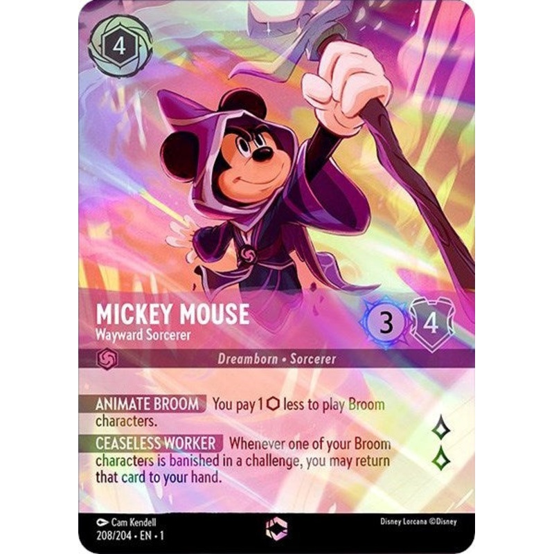 Mickey Mouse - Wayward Sorcerer (Enchanted) (208/204) [The First Chapter]