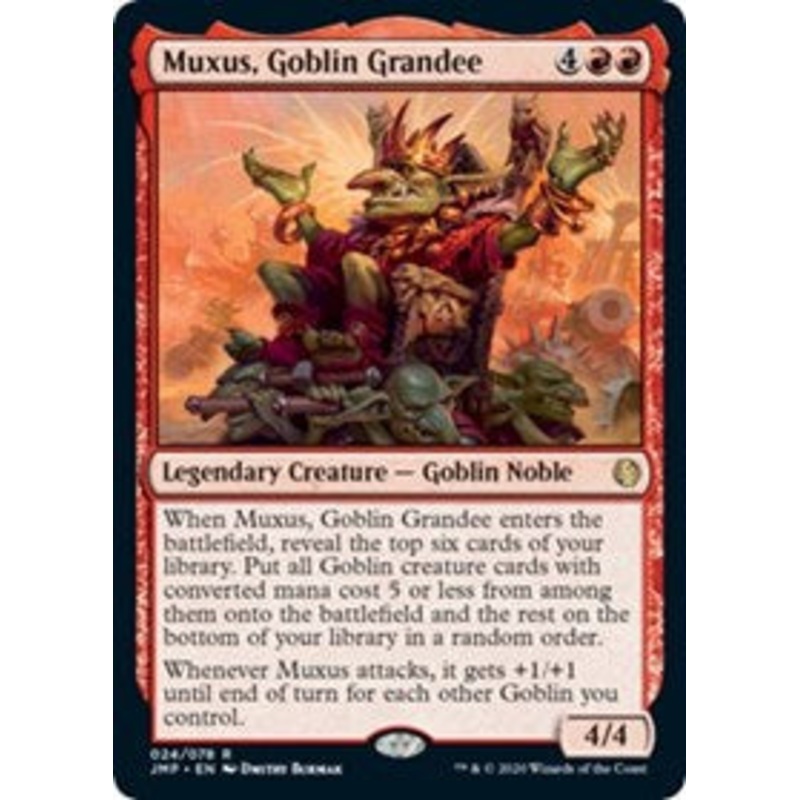 Muxus, Goblin Grandee [Jumpstart]