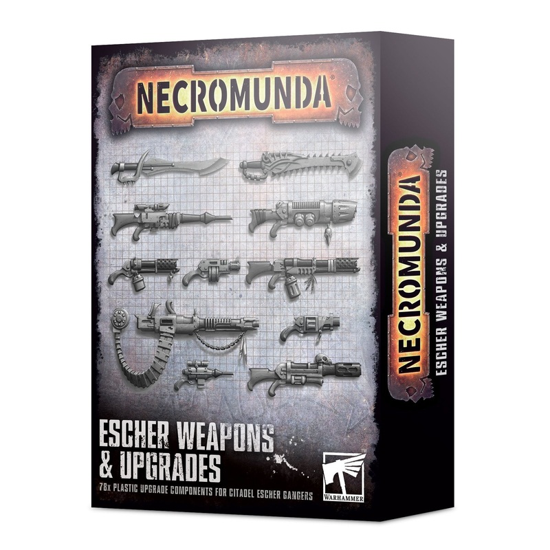 NECROMUNDA: ESCHER WEAPONS & UPGRADES