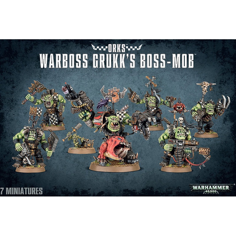 ORK: WARBOSS GRUKK'S BOSS MOB