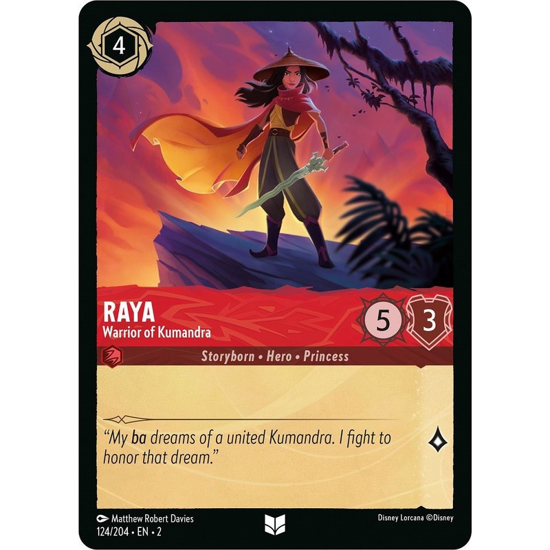 Raya - Warrior of Kumandra (124/204) [Rise of the Floodborn]