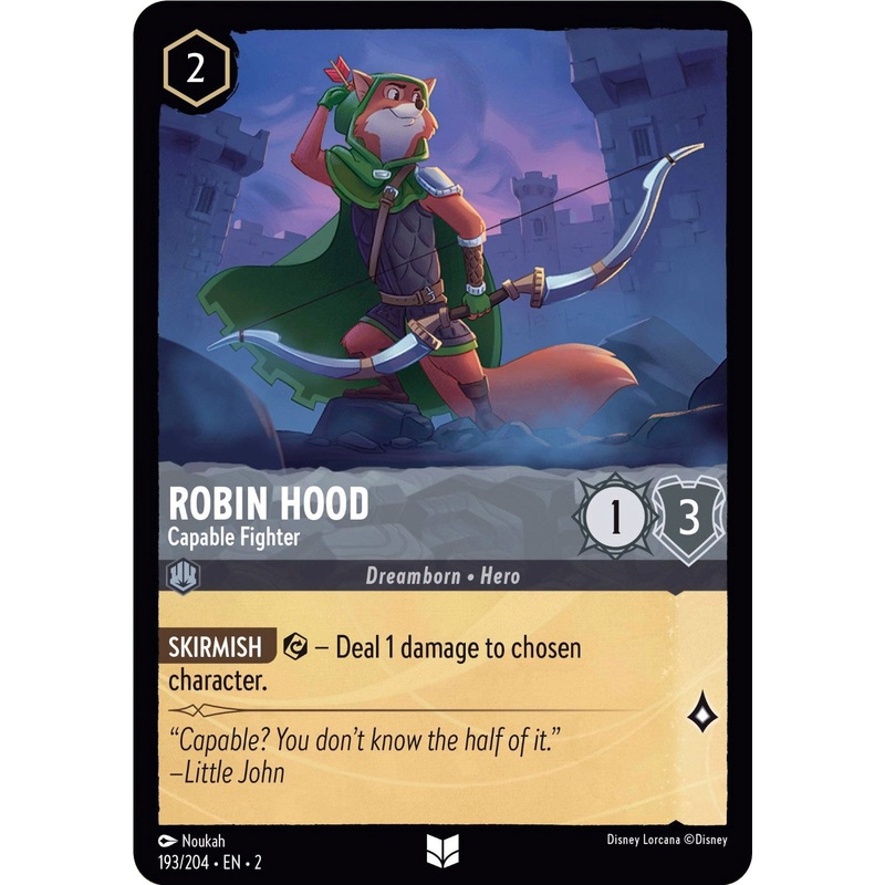Robin Hood - Capable Fighter (193/204) [Rise of the Floodborn]