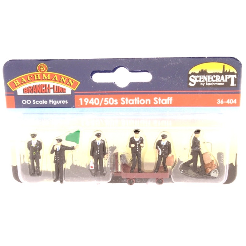 Bachmann OO 1940/50s Station Staff