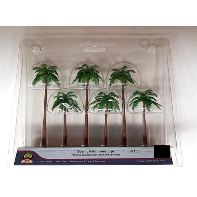 JTT Scenic Palm Trees 6pc