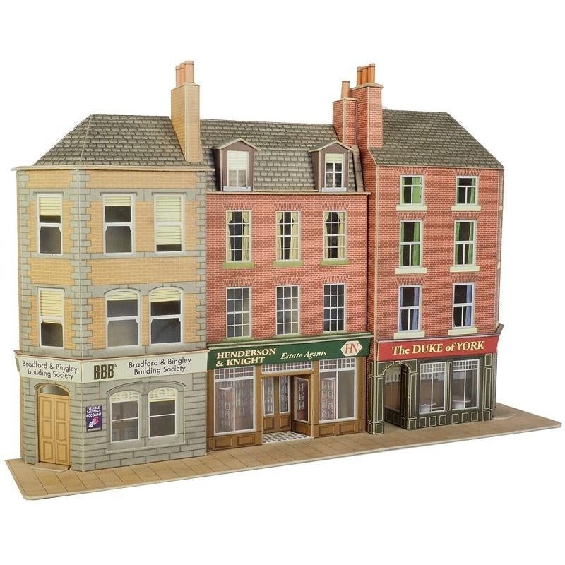 Metcalfe Low Relief Pub & Shops Kit