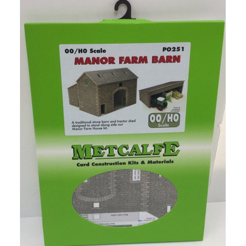 Metcalfe OO/HO Manor Farm Barn