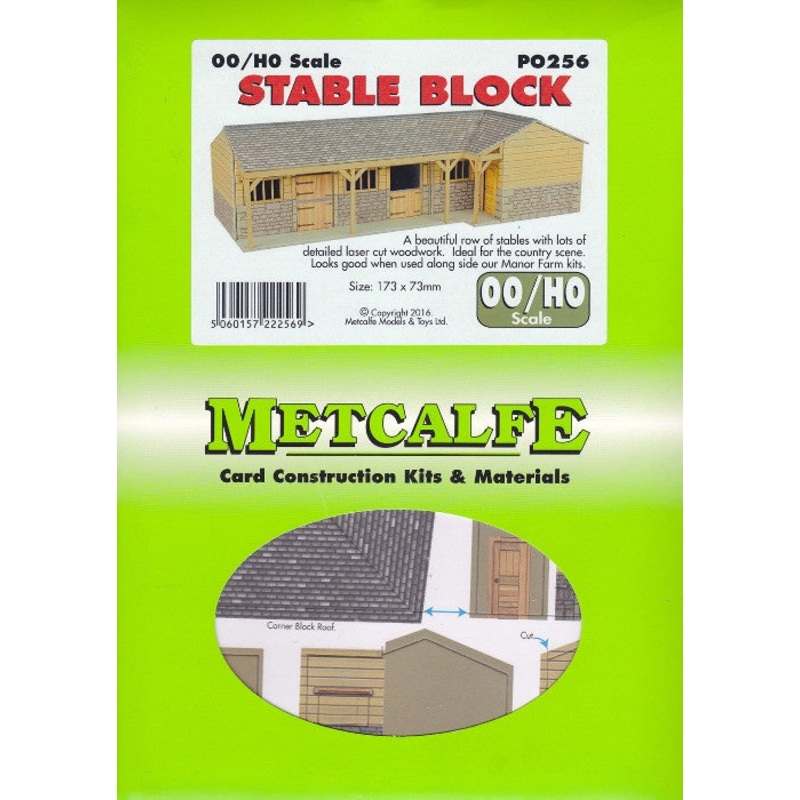Metcalfe OO/HO Stable Block