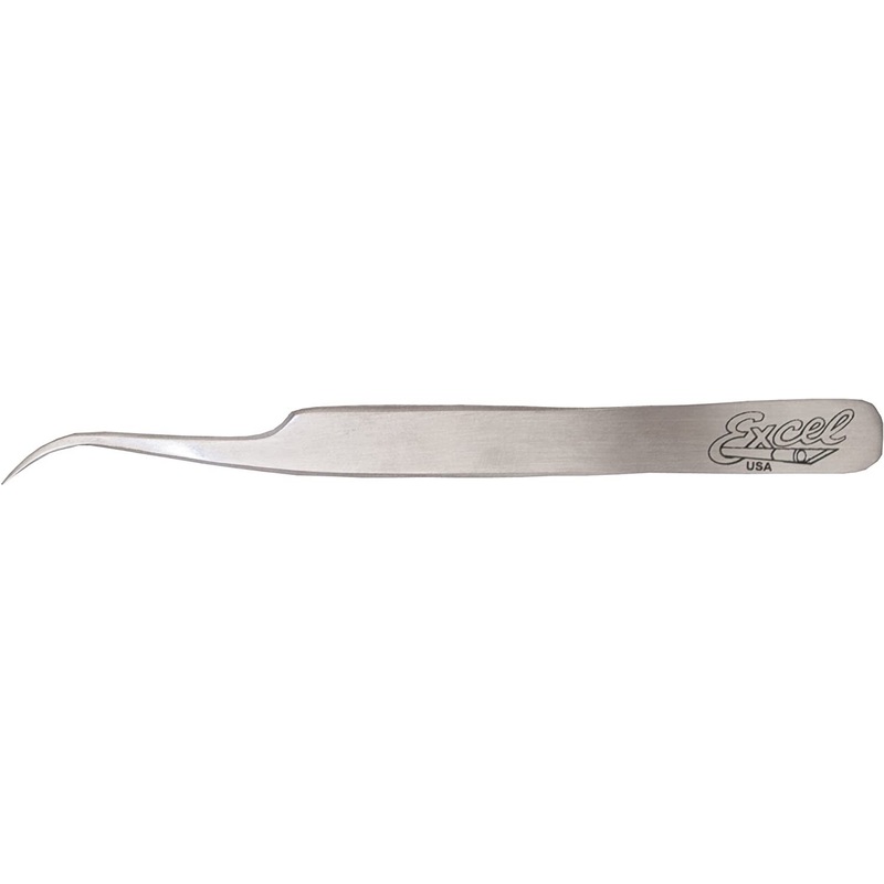 Excel Tweezer 4 1/2" Slant Point