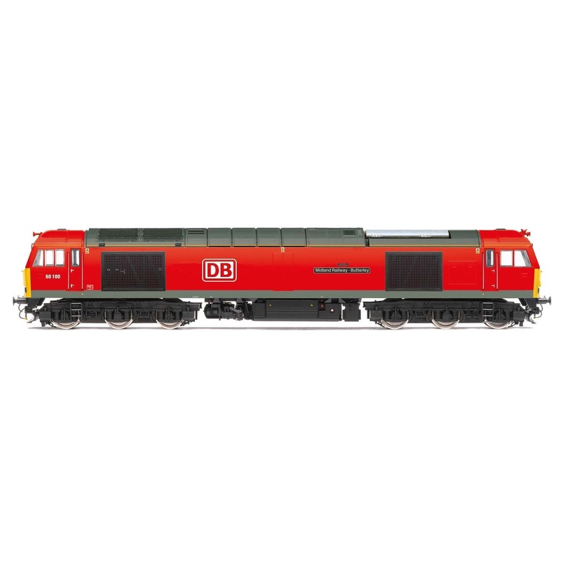 Hornby DB Cargo UK, Class 60, Co-Co, 60100 'Midland Railway - Butterley'