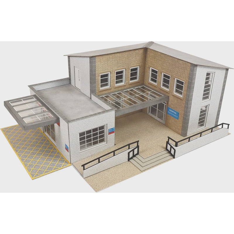 Metcalfe Municipal Building Kit OO/HO