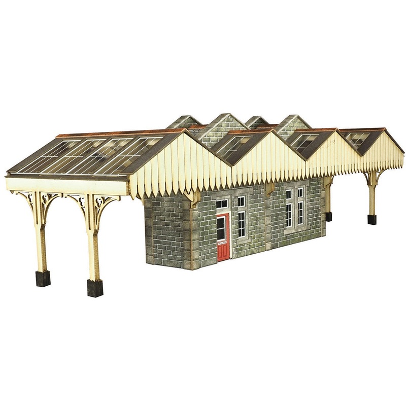Metcalfe OO/HO Island Platform Building