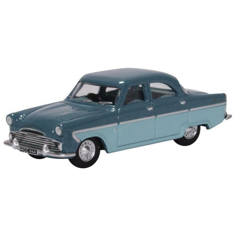 Oxford 1:76 Ford Zodiac Mk.2 Blue/Blue