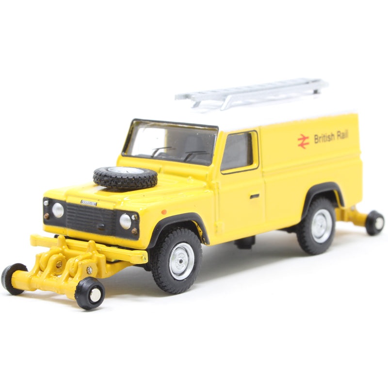 Oxford 1:76 L/R Defender British Rail