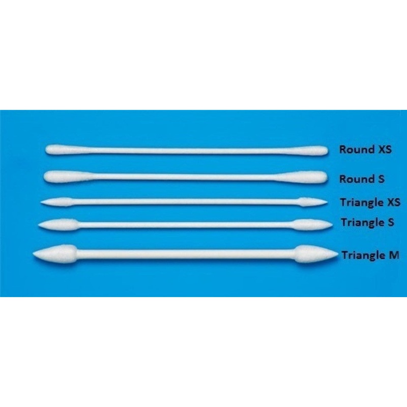 Tamiya Cotton Swabs Flat/Triangle Points 50pc