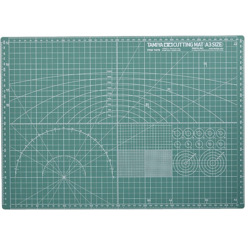 Tamiya Cutting Mat A3 Green