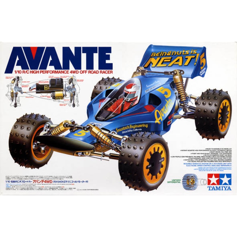 Tamiya 1/10 Avante 4WD Buggy