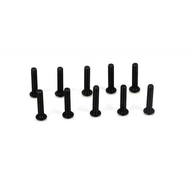 Team Losi Button Head Screws, M3 x 16mm