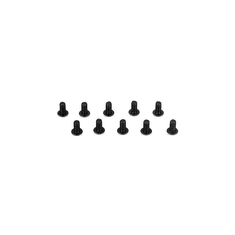TLR Button Head Screws, M3 x 6mm (10)