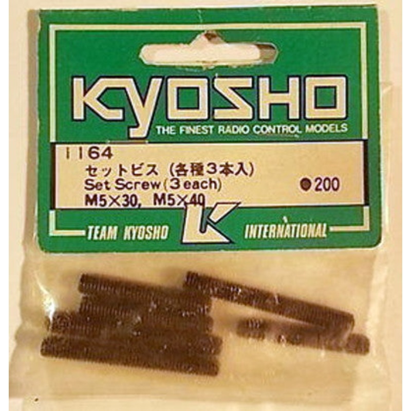 Kyosho Round Head M3x25,30,35