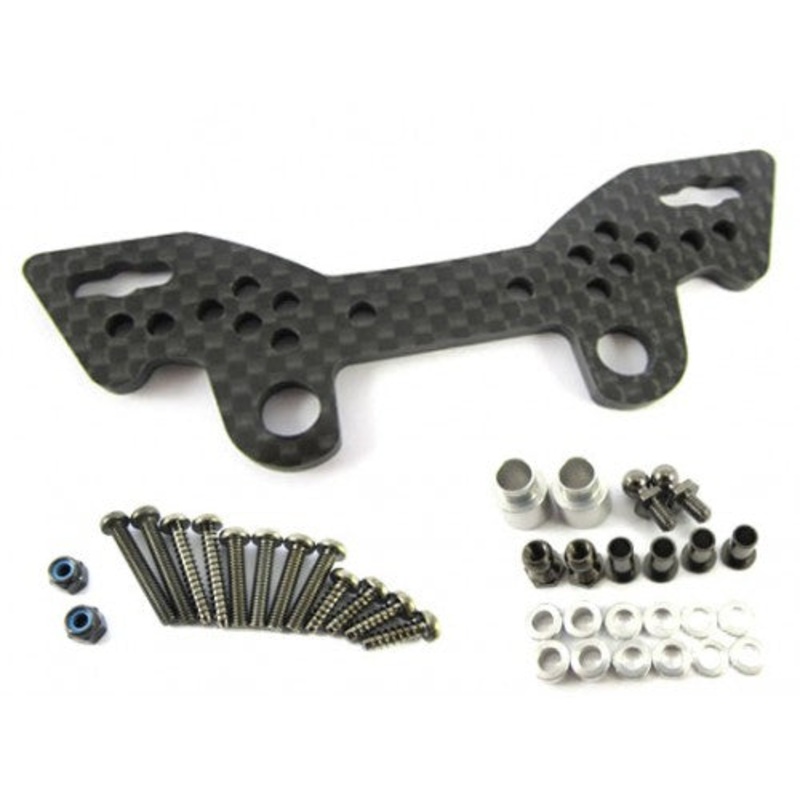 Tamiya TT-01 Carbon Damper Stay Rear