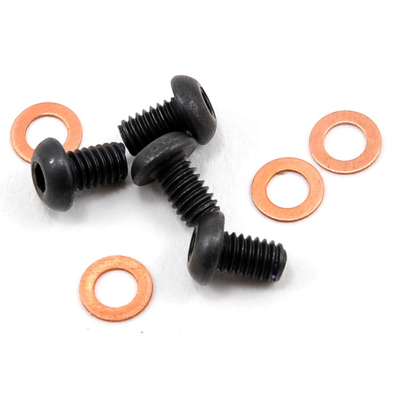 TLR Bleeder Shock Cap Screws & Washers