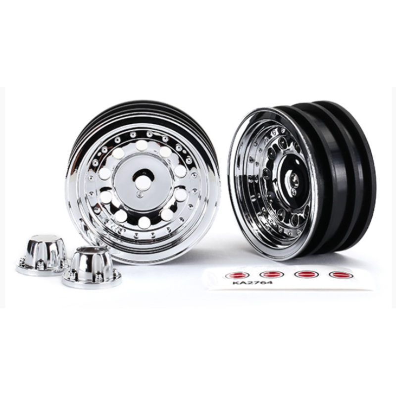 Traxxas 8175 TRX-4 1.9 Chrome Wheels (2)