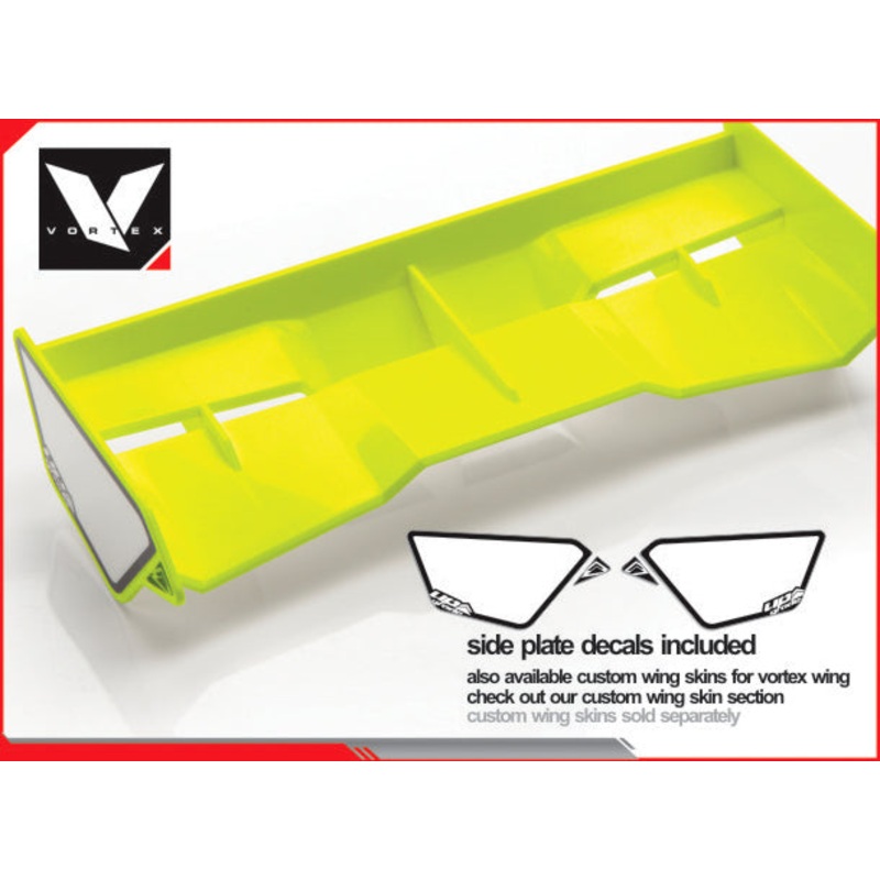Upgrade RC Vortex Wing - Flo Yellow